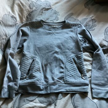 Pull fille gris 11/12ans
