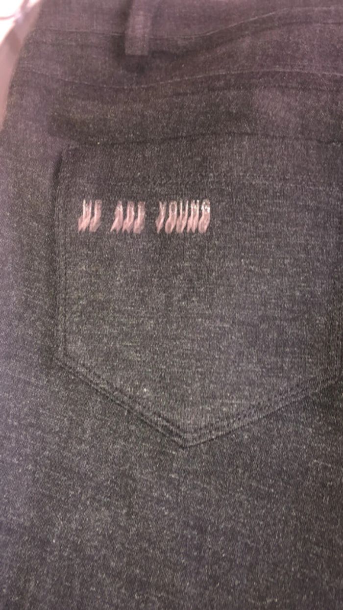 Pantalon IKkS noir et gris S - photo numéro 5