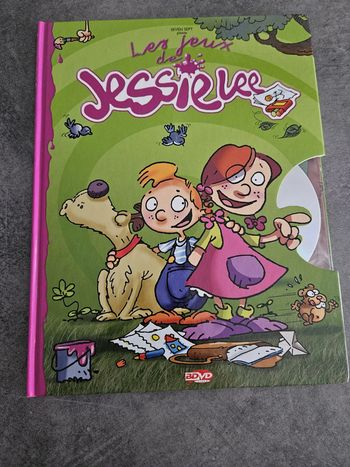 Livre BD jeunesse éducative "Les jeux de Jessie Lee" - Avec DVD