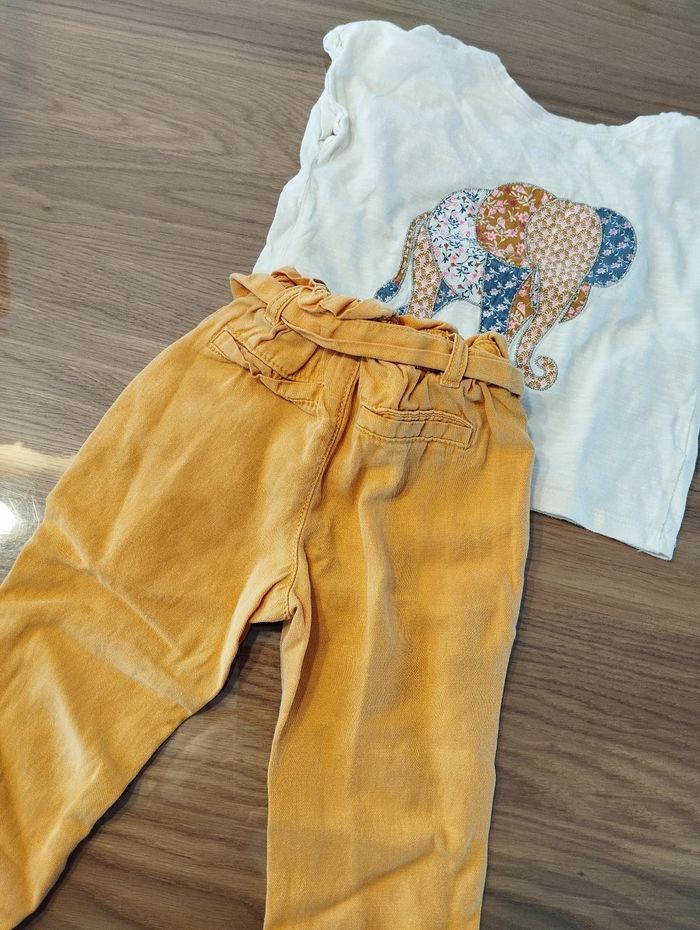 Ensemble teeshirt et pantalon - photo numéro 3