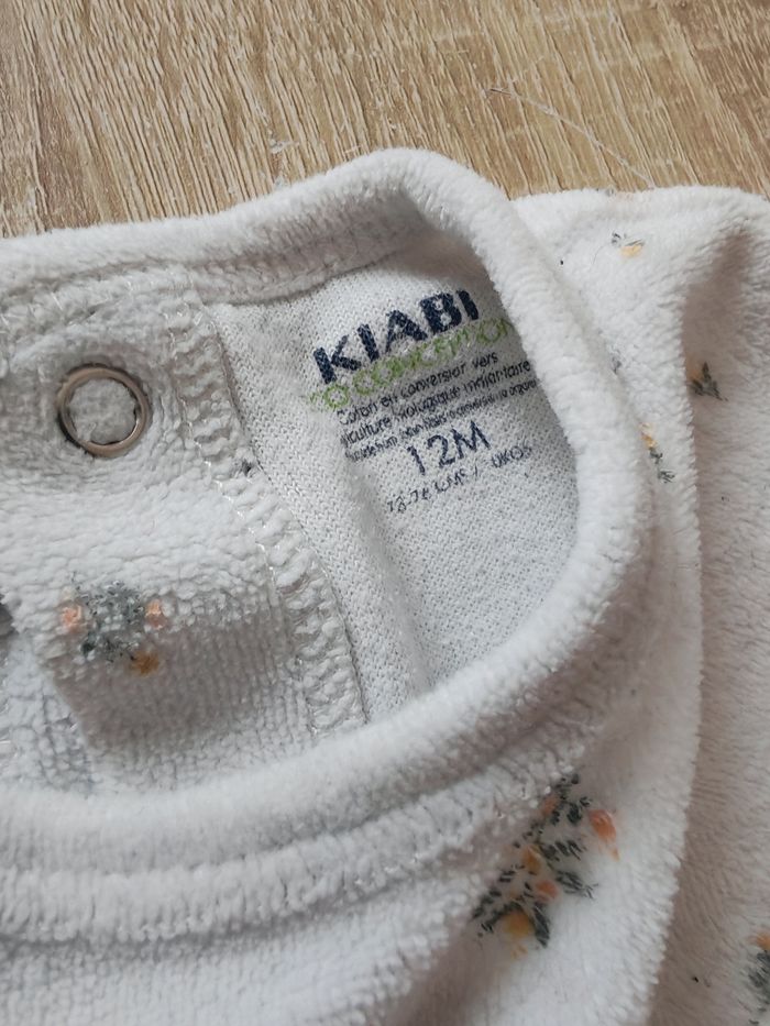 Pyjama bébé une pièce Kiabi – 12 mois - photo numéro 3
