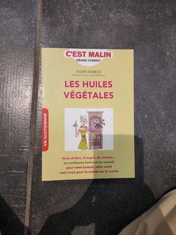 Livre : Les huiles végétales