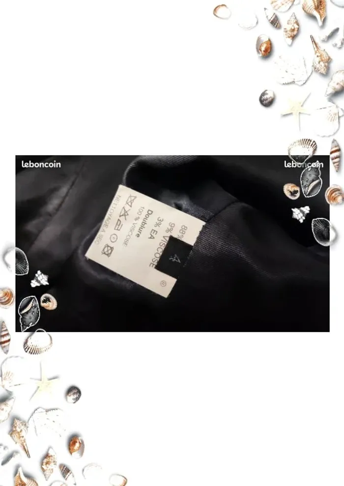 Veste blaser marque Lola grise taille 4 - photo numéro 3