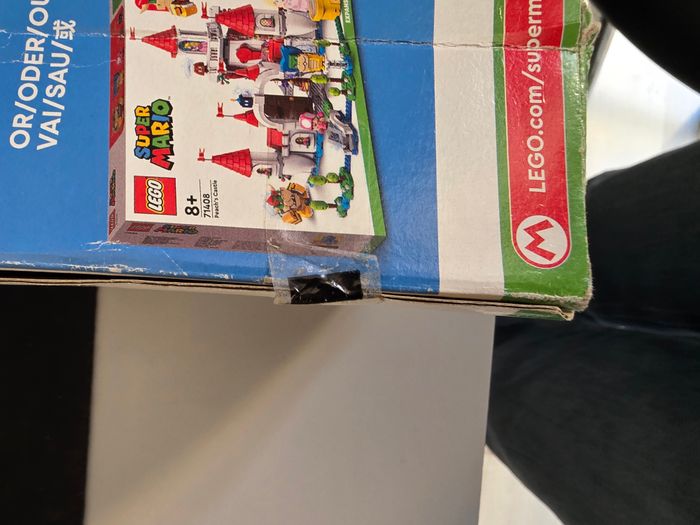 LEGO 71408 – Château de Peach – Neuf boîte abîmée - photo numéro 4