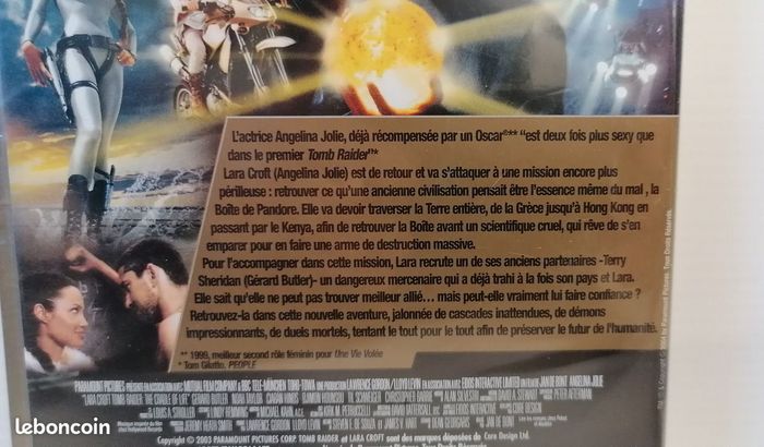 DVD TOMB RAIDER LE BERCEAU DE LA VIE (Edition Collector) (Neuf sous blister) - photo numéro 4