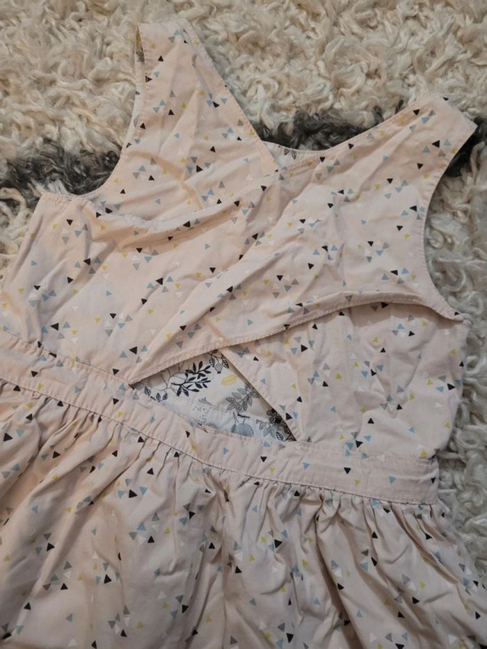Robe réversible rose pâle 5 ans - photo numéro 7