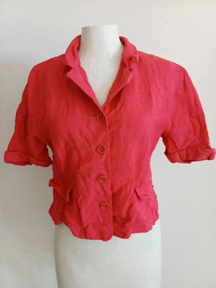 Chemisier fushia clair