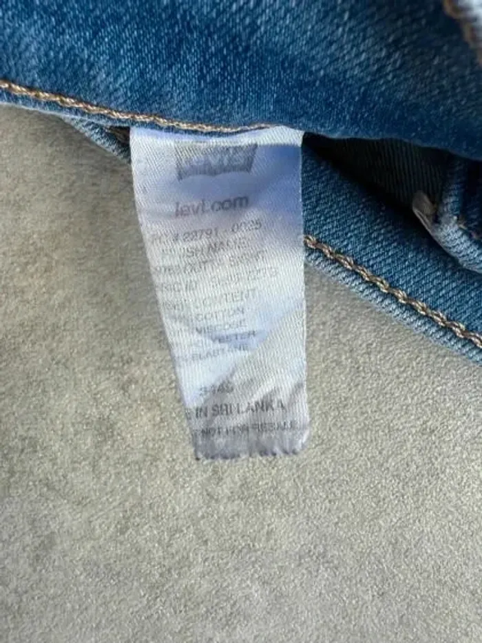 Jeans Levi's Mile High Super Skinny W27 FR36 coupe skinny bleu Femme Women pan575b - photo numéro 6