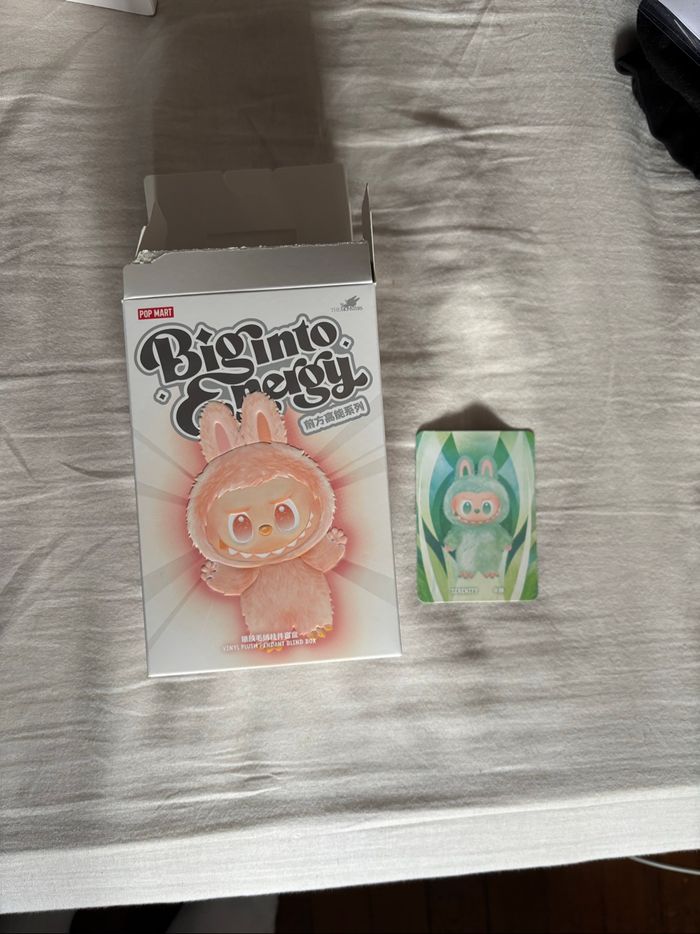 Single box Popmart Labubu big into energy