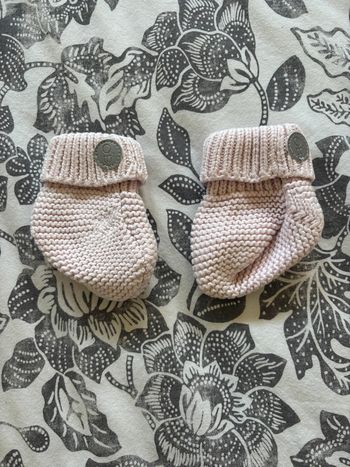 Chaussons naissance bébé fille