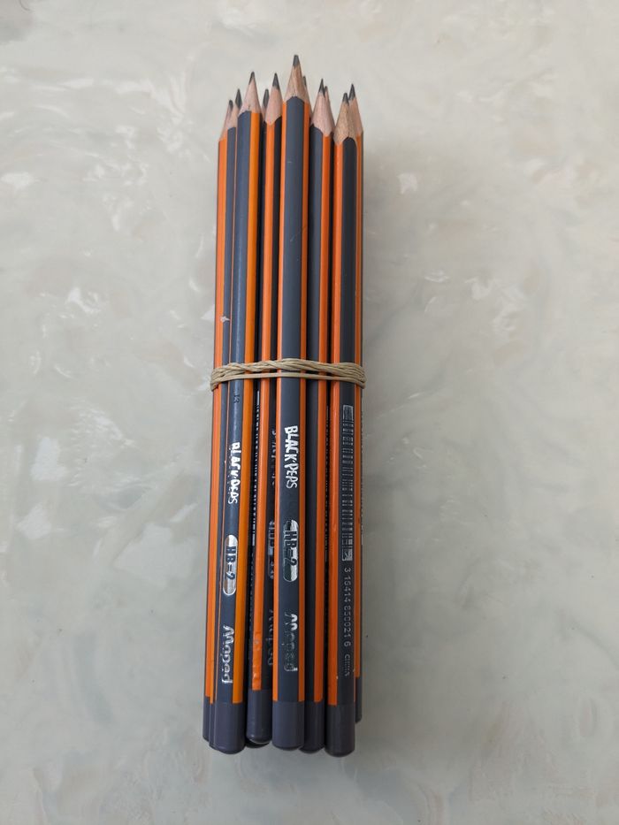 Lot de 21 crayons de papier Maped HB 2. - photo numéro 6