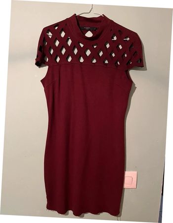 Robe bordeaux In Vogue Paris Taille M