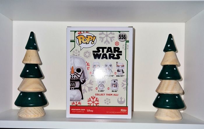 Funko pop dark vador 556 star wars holidays neuf - photo numéro 3