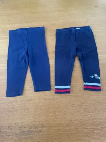 Lot 2 legging 18 mois