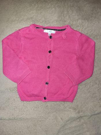 Gilet fille 9 mois