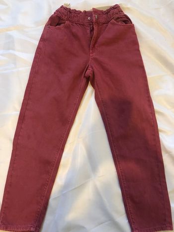 Pantalon en jean rose