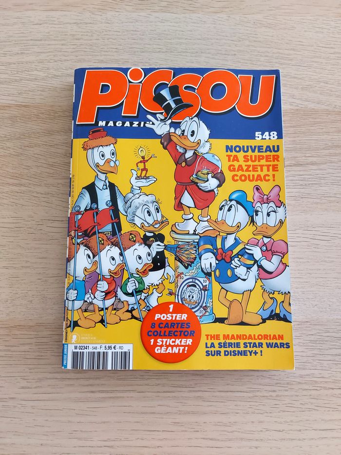 Grosse BD Picsou magazine n°548 avril 2020