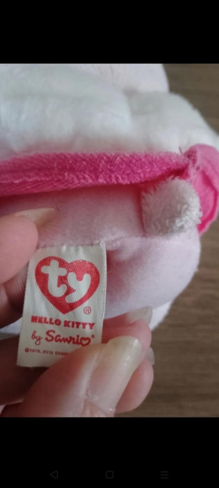 Peluche Ty Hello Kitty - photo numéro 5