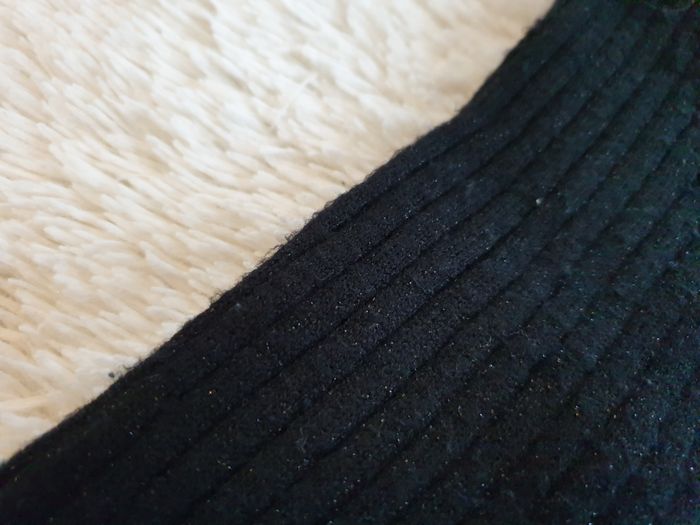 Pull col roulé noir irisé - T2A - TAO - photo numéro 8