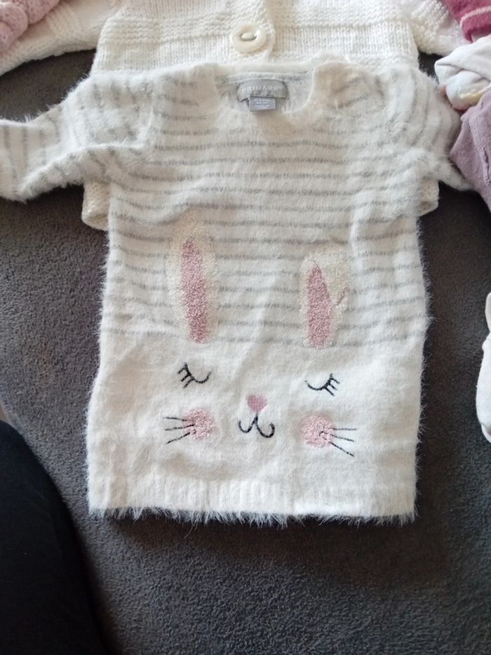 Pull / gilet / collant / chaussons fille 3 mois - photo numéro 3