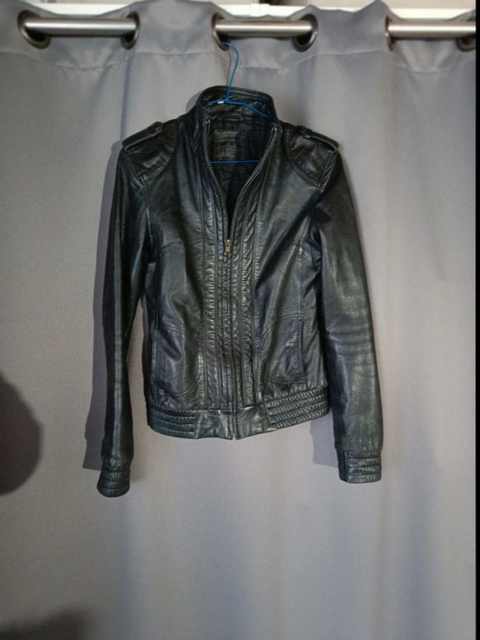 Veste en cuir