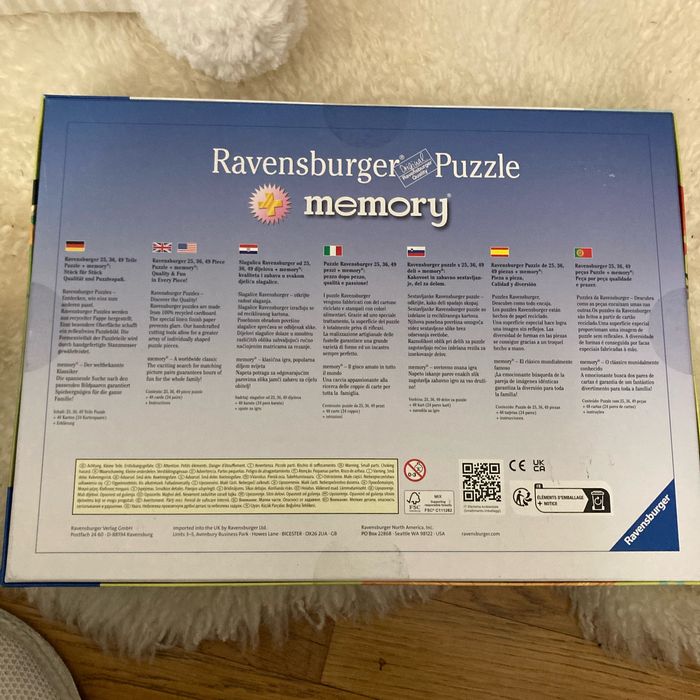 Puzzle et mémory dinosaures ravensburger - photo numéro 4