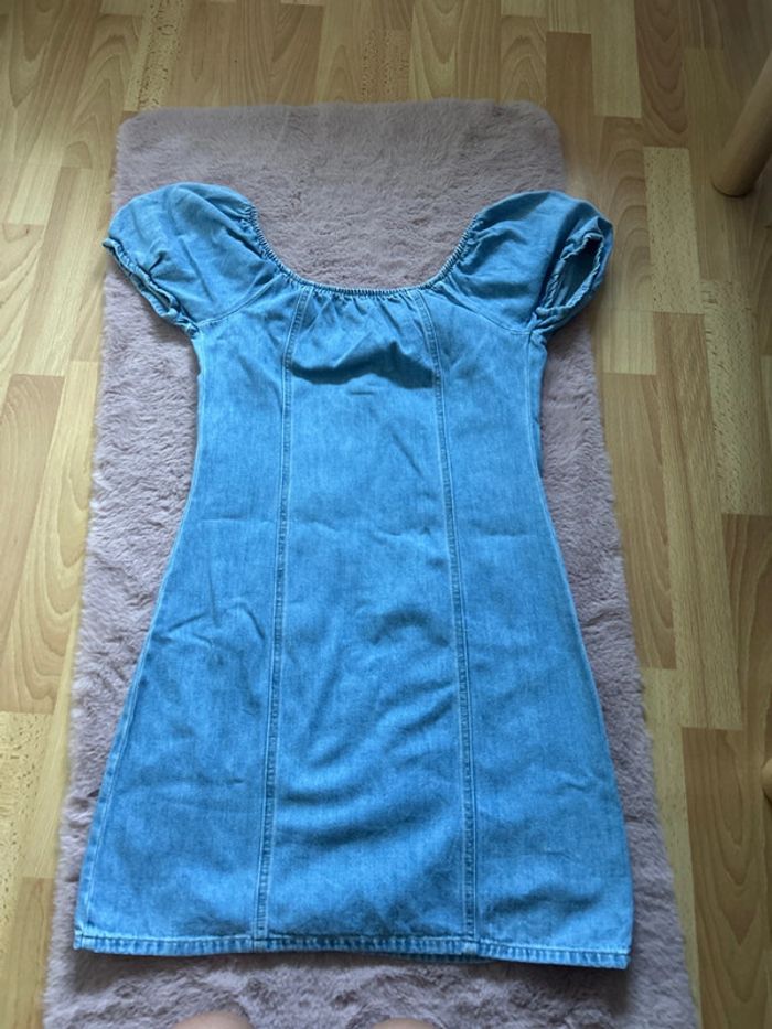 Robe en jean cache cache taille 36 - photo numéro 6