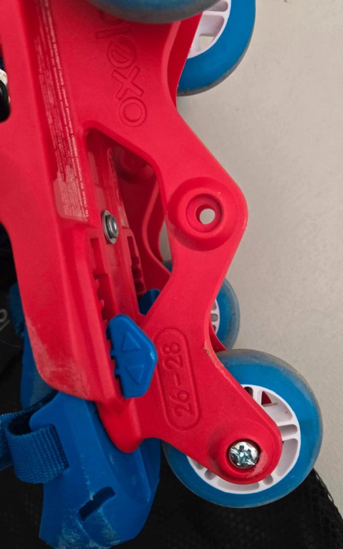 Roller enfant taille 26,27,28 reglables - photo numéro 3