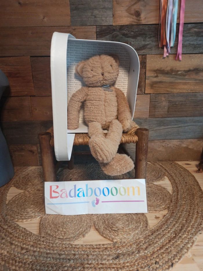 peluche ours miel sweety Couture histoire d'ours - photo numéro 4