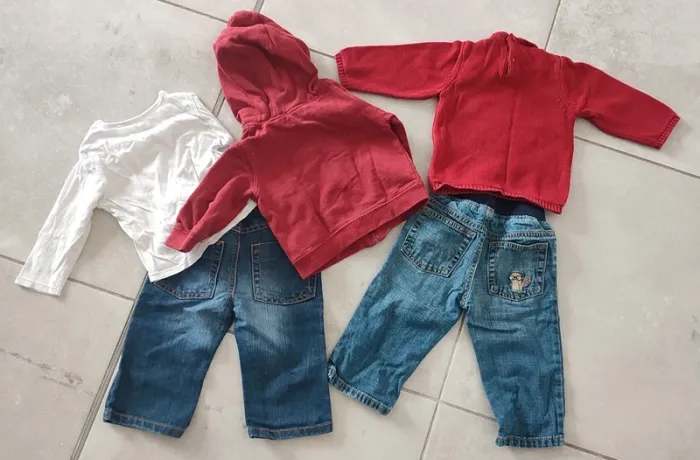 2 tenues automne/hiver taille 12 mois - Très bon état - photo numéro 9