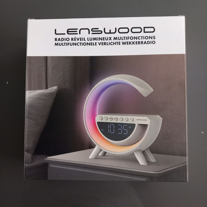 Radio réveil lumineux multifonctions Lendswood - photo numéro 3