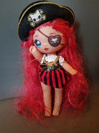 Lot 2 poupées tissus