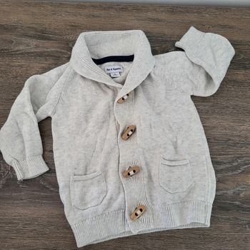 Pat et Ripaton - gilet coton 6 mois