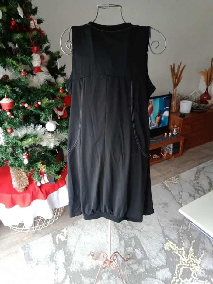 Robe tunique sans manches et motifs - photo numéro 6
