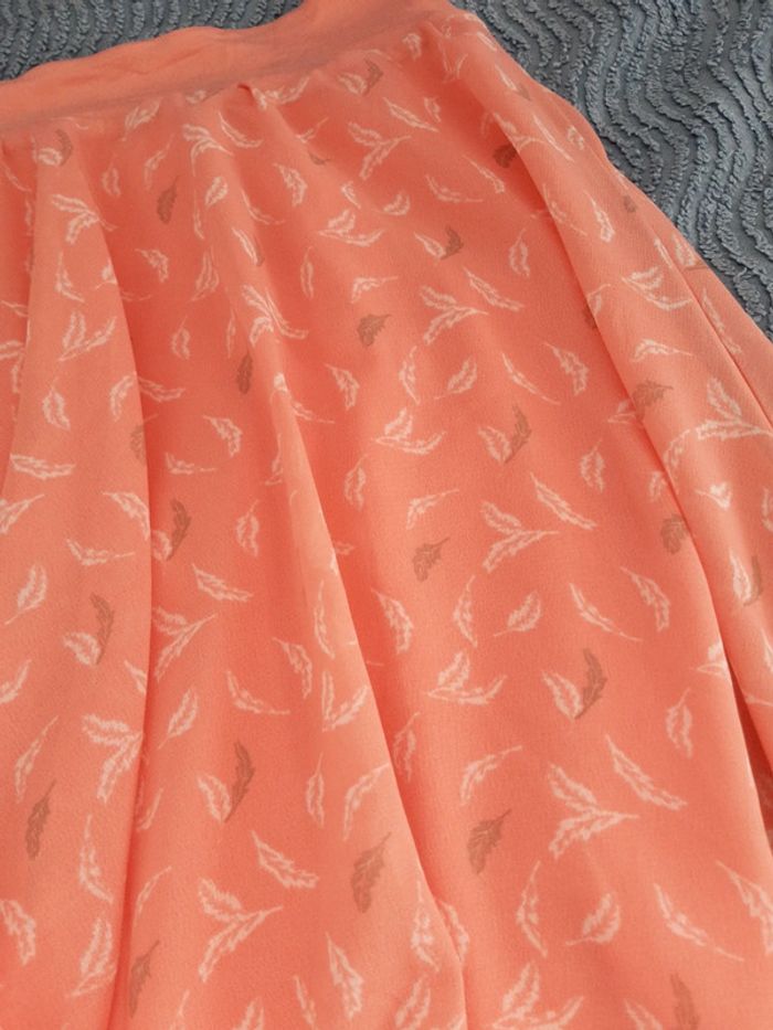 Jupe voile abricot 44 - photo numéro 5