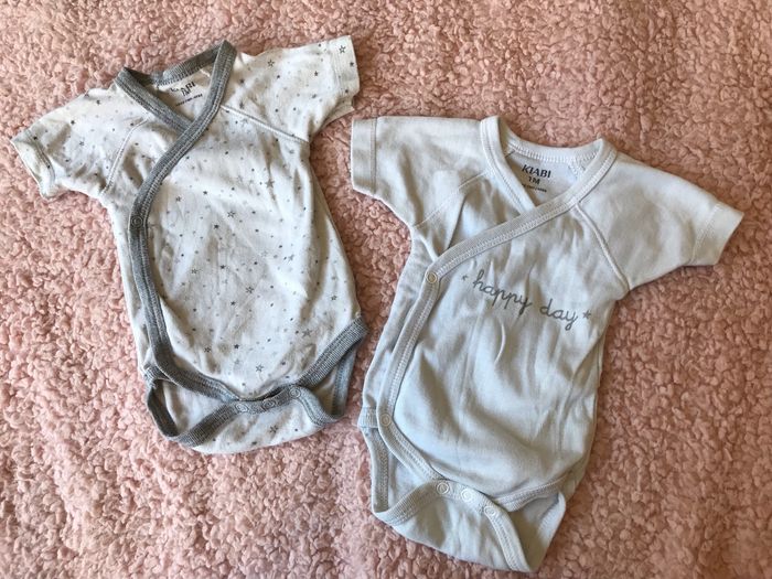 Lot 2 body manches courtes