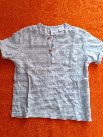Tee shirt manches courtes Zara 12-18 mois 86 cm