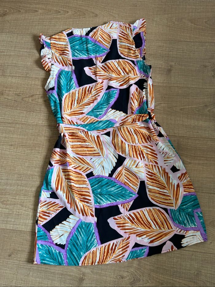 Robe imprimée neuve sans manches Ikoone & Bianka taille S/M - photo numéro 8