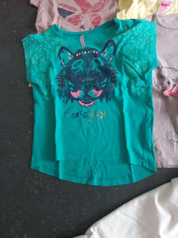 Lot de 6 tee shirt MC 8 ans - photo numéro 5