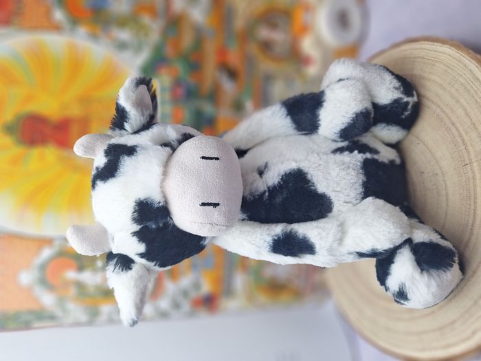 Peluche Jellycat Bashful vache ferme retired calf cow BAS3C - photo numéro 7