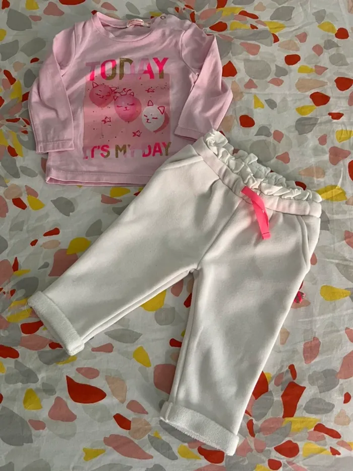 Ensemble Billieblush 9 mois