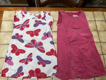 Lot 2 robes d'été 5 ans
