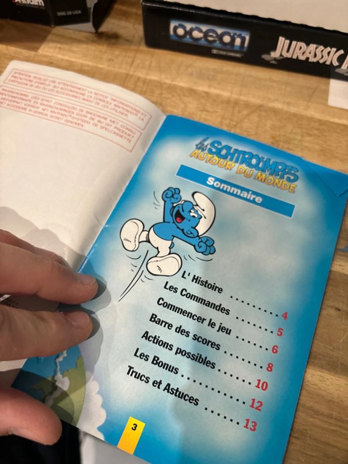 Notice les Schtroumpfs autour du monde - Super nintendo - photo numéro 6