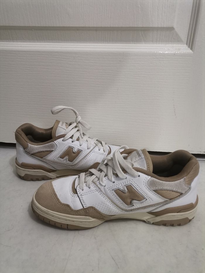 New Balance 550 beige et blanc – Pointure 38,5