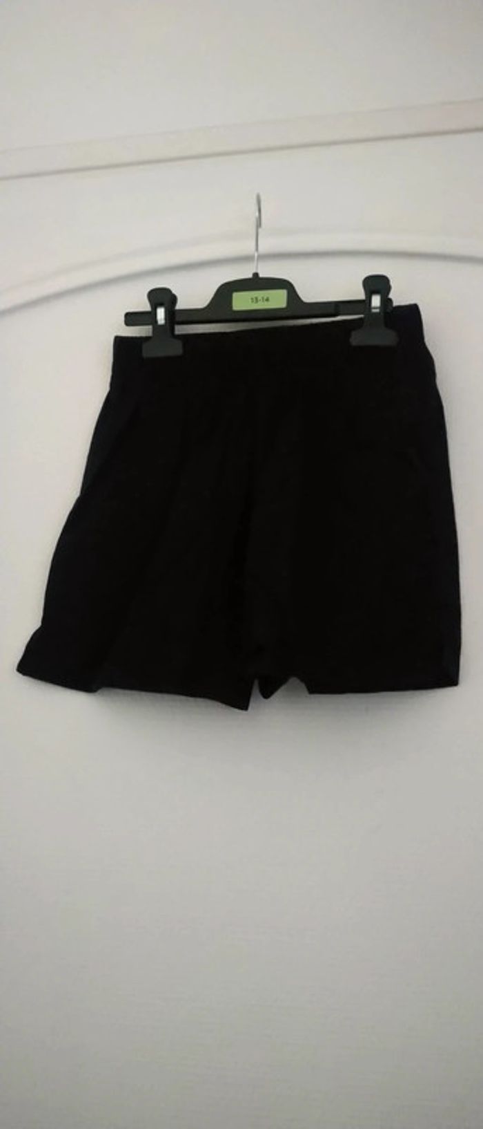 Short noir avec poche fille 12 ans pure basic - photo numéro 3