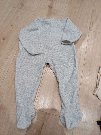 Pyjama chaud velour 18m