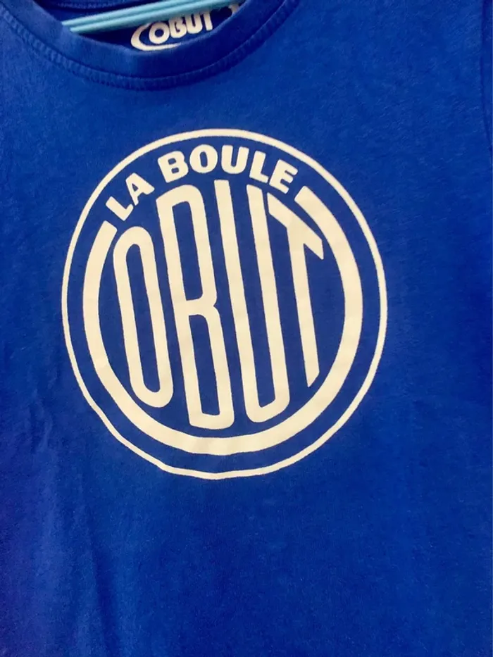 T-shirt OBUT enfant bleu – Taille 4 ans - photo numéro 2