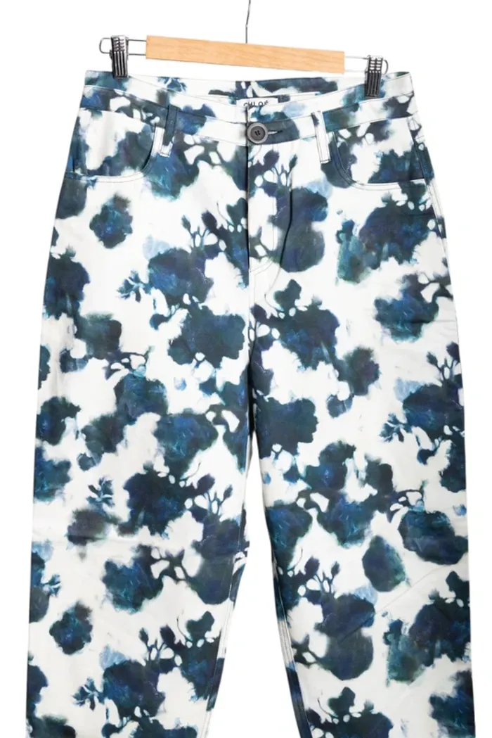 Pantalon imprimé Chloé Stora Taille 38 - photo numéro 2