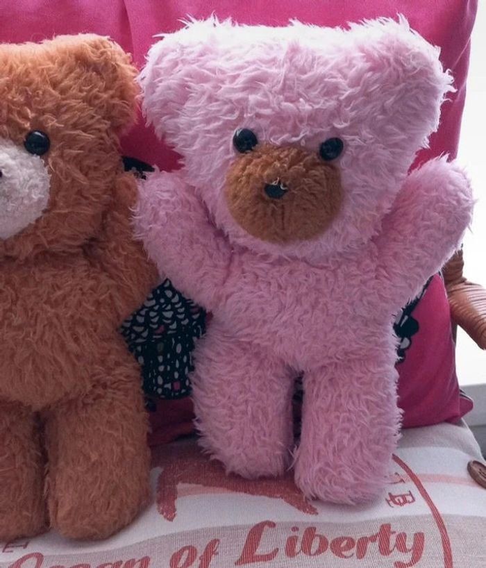 2 peluches vintages 32cm - photo numéro 2