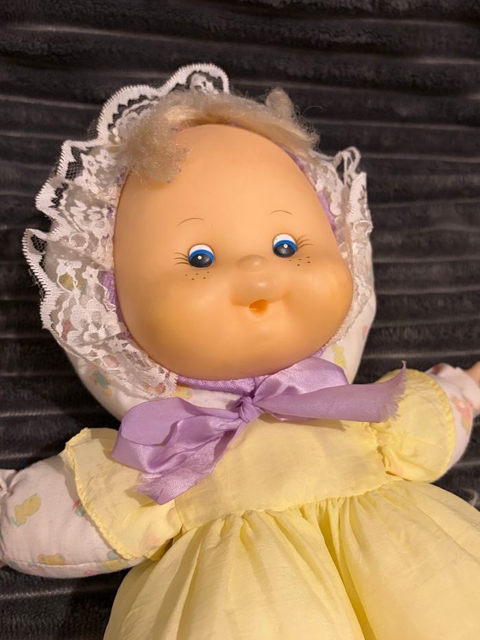 Doudou peluche poupée chiffon style puffalump Fisher Price. - photo numéro 2